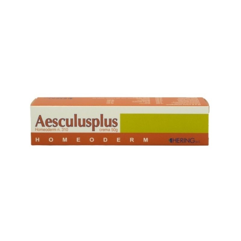 Tubo crema da 50g di Aesculus Hippocastanum della Hering