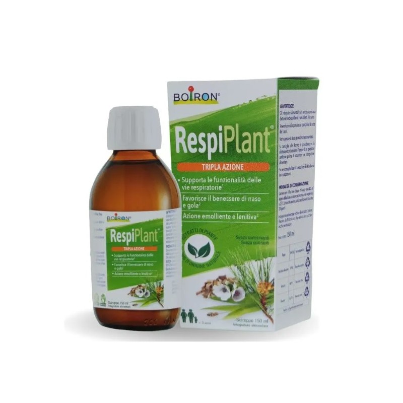 Boiron Respiplant Sciroppo 150 Ml