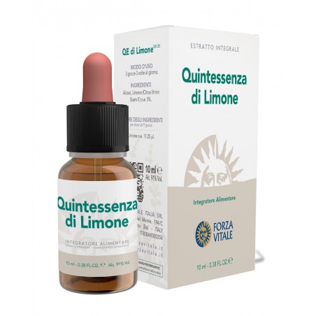 Forza Vitale Italia Ecosol Quintessenza Di Limone Gocce 10 Ml