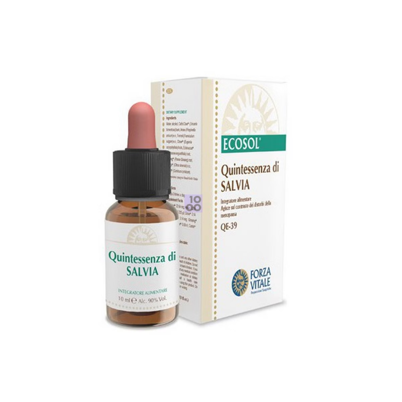 Forza Vitale Italia Ecosol Quintessenza Di Salvia Gocce 10 Ml