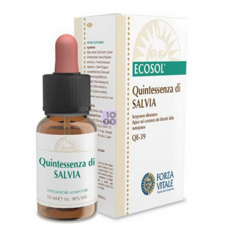 Forza Vitale Italia Ecosol Quintessenza Di Salvia Gocce 10 Ml