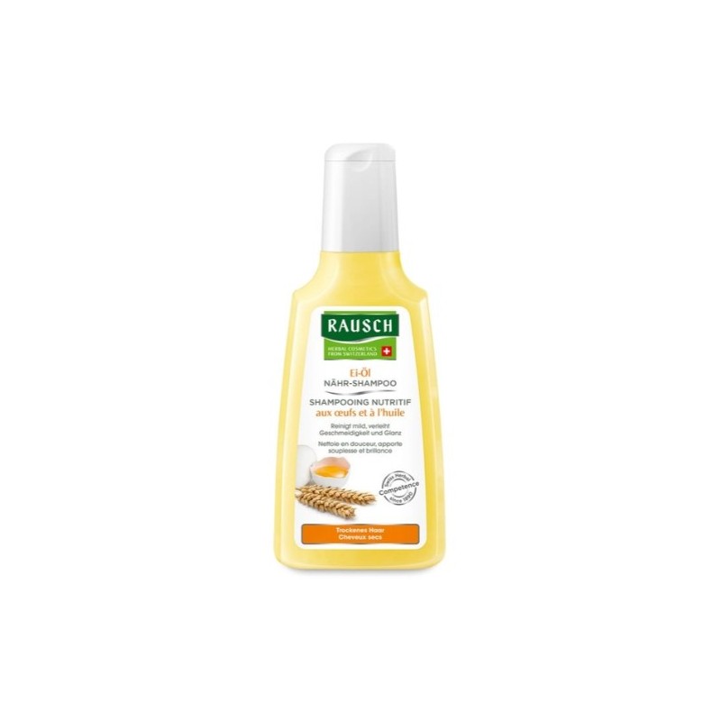 Rausch Shampoo Nutriente all'Uovo e Olio per Capelli Secchi 200ml