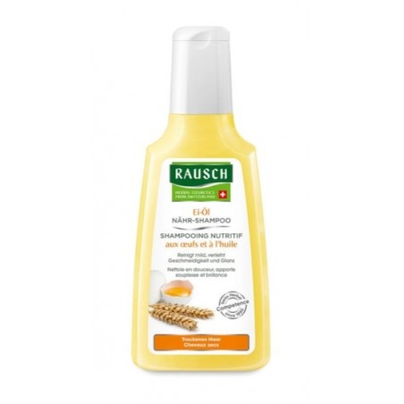 Rausch Shampoo Nutriente all'Uovo e Olio per Capelli Secchi 200ml