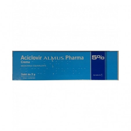 Aciclovir Almus Pharma 5% Crema Medicinale Equivalente