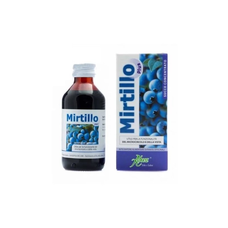 Aboca Mirtillo Plus Succo Concentrato microcircolo e vista 100 Ml