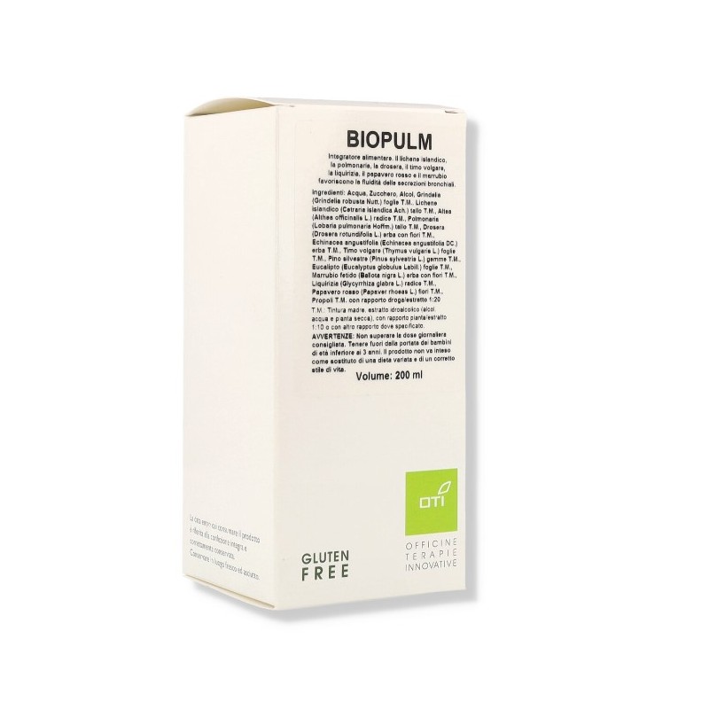 Oti Biopulm Sciroppo 200ml