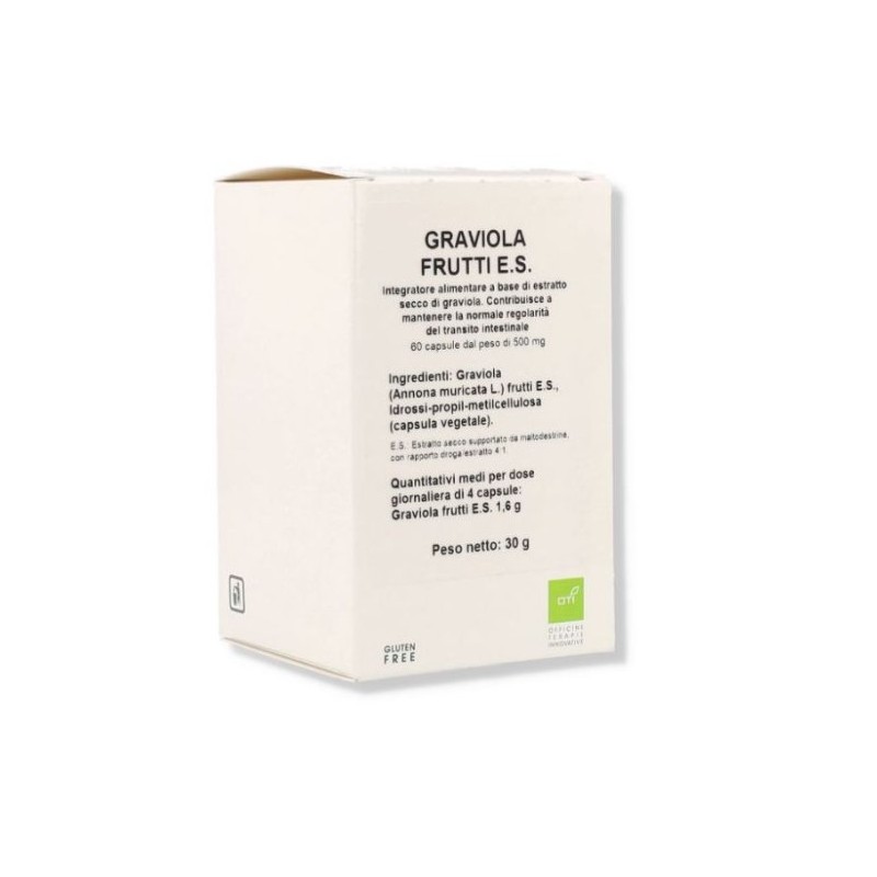 Oti Graviola Frutti Estratto Secco 60 Capsule