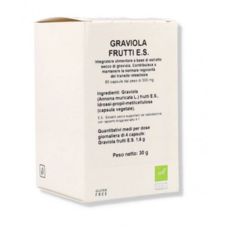 Oti Graviola Frutti Estratto Secco 60 Capsule