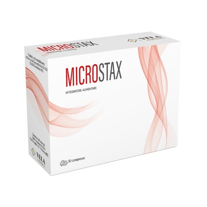 Vela Farmaceutici S Microstax 30 Compresse