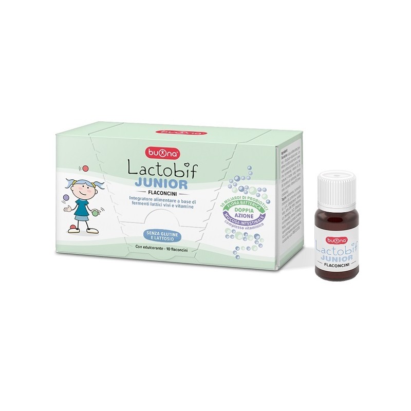 Buona Societa' Benefit Lactobif Junior 10 Flaconcini Da 10 Ml