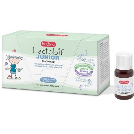 Buona Societa' Benefit Lactobif Junior 10 Flaconcini Da 10 Ml