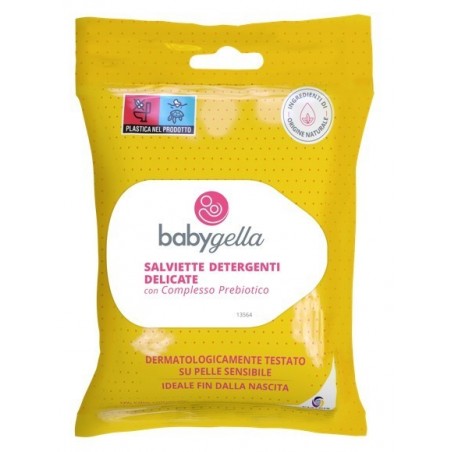 Meda Pharma Babygella Prebiotic Salviettine 15 Pezzi