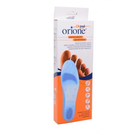 Safte Orione Ok Ped 107 Plantare Silicone Intero Scarico Metatarsale Rivestito Forato 1 1 Paio