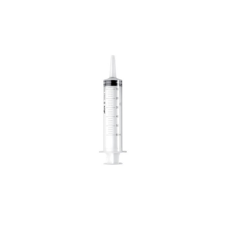 Rays Siringa Sterile Monouso 60ml Cono Catetere Centrale Inj-light Senza Ago 1 Pezzo