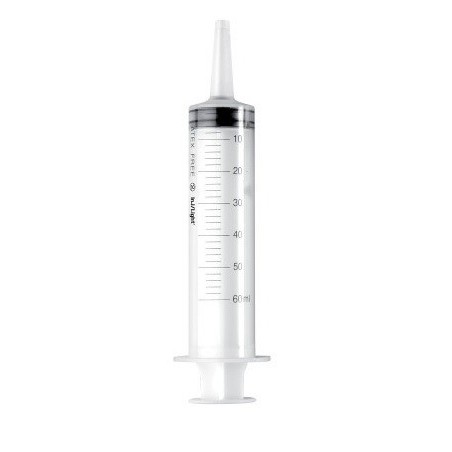 Rays Siringa Sterile Monouso 60ml Cono Catetere Centrale Inj-light Senza Ago 1 Pezzo