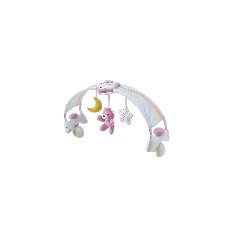 Chicco Gioco Fd Rainbow Bed Archicco Pink