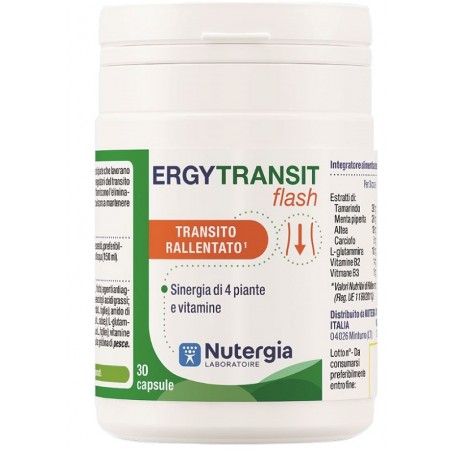 Laboratoire Nutergia Ergytransit Flash 30 Capsule