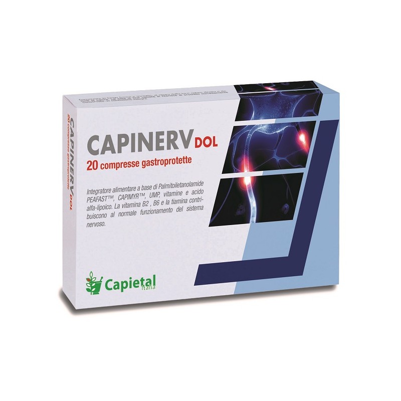 Capietal Capinerv Dol 20 Compresse Gastroprotette