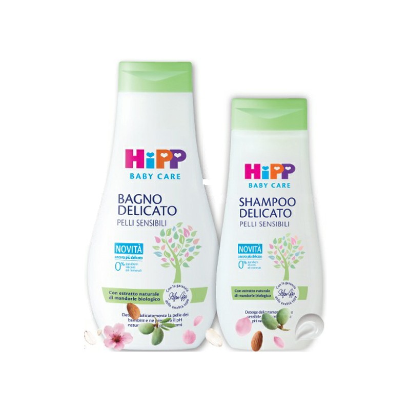 Hipp Special Pack 1 Shampoo Delicato 200 Ml + 1 Bagno Delicato 350 Ml