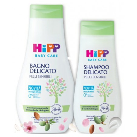 Hipp Special Pack 1 Shampoo Delicato 200 Ml + 1 Bagno Delicato 350 Ml