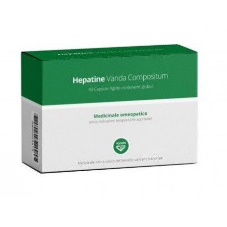 Vanda Omeopatici Hepatine Vanda Compositum40 Capsule