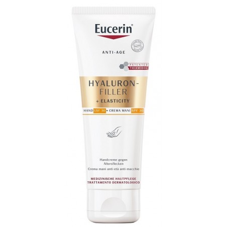 tubetto 75 ml crema mania eucerin hyaluron filler + elasticity