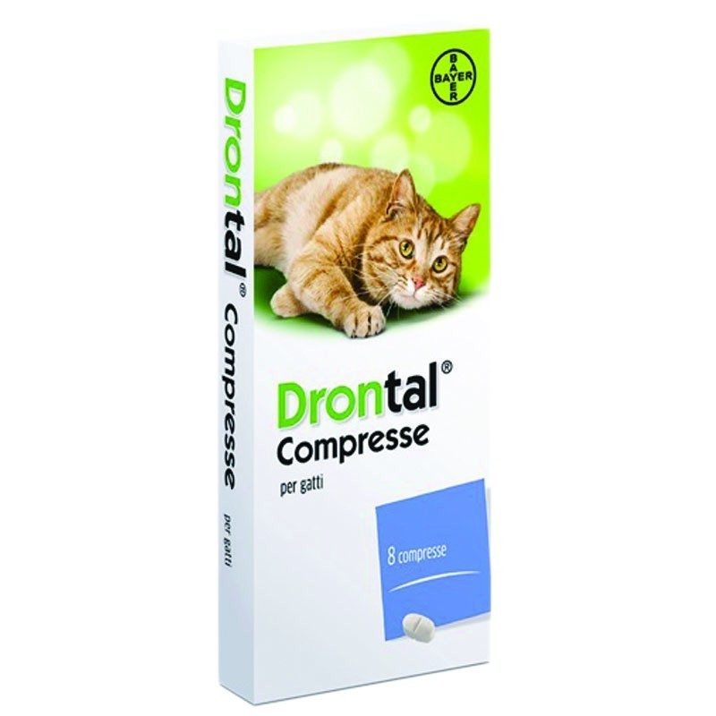 Drontal 8 Compresse Per Gatti