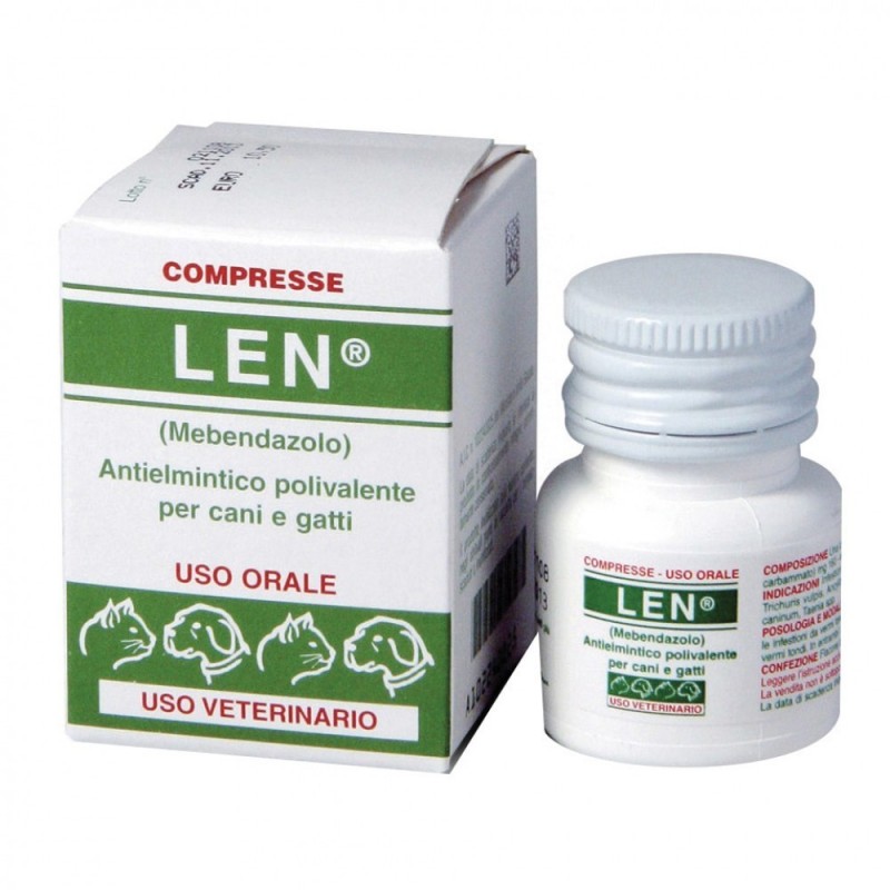 Teknofarma Len 160 Mg Compresse Per Cani E Gatti