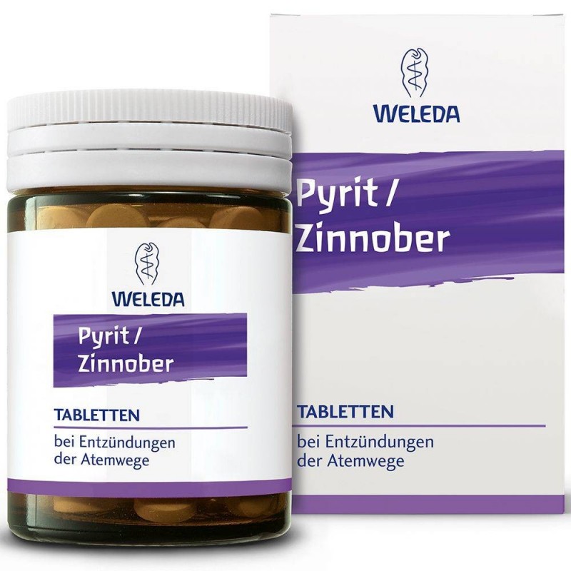 Weleda Italia Pyrit/zinnober 80 Compresse