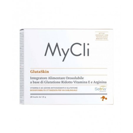 Perlapelle Mycli Suplus H24 Glutaskin 28 Bustine