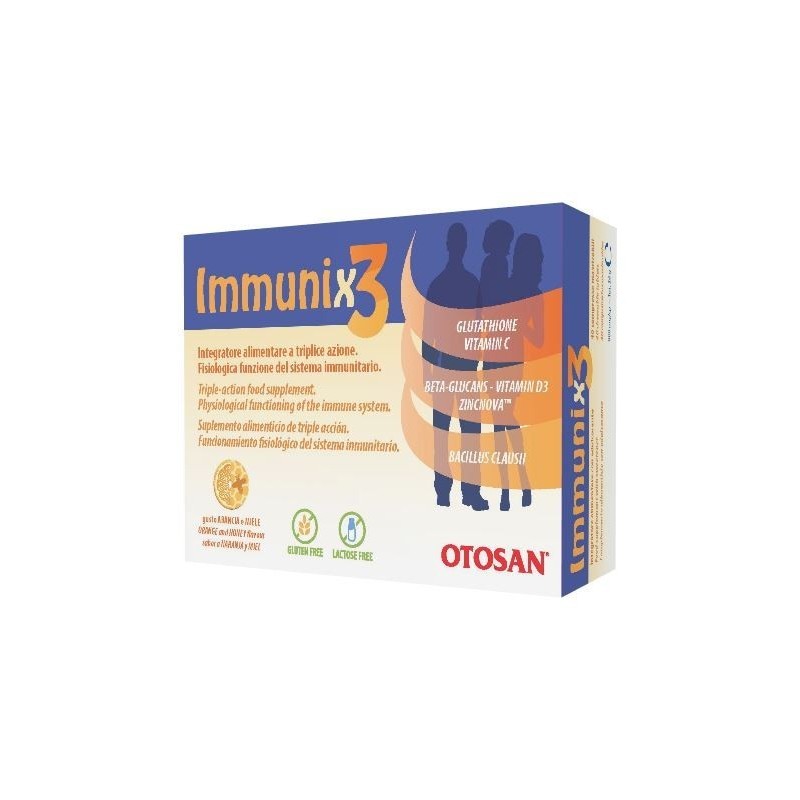 Immunix3 Otosan 40 Compresse Masticabili