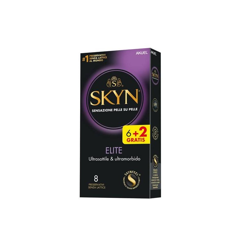 Pikdare Akuel Skyn Elite Ultrasottile & Ultramordbido 6 Pezzi + 2 Omaggio