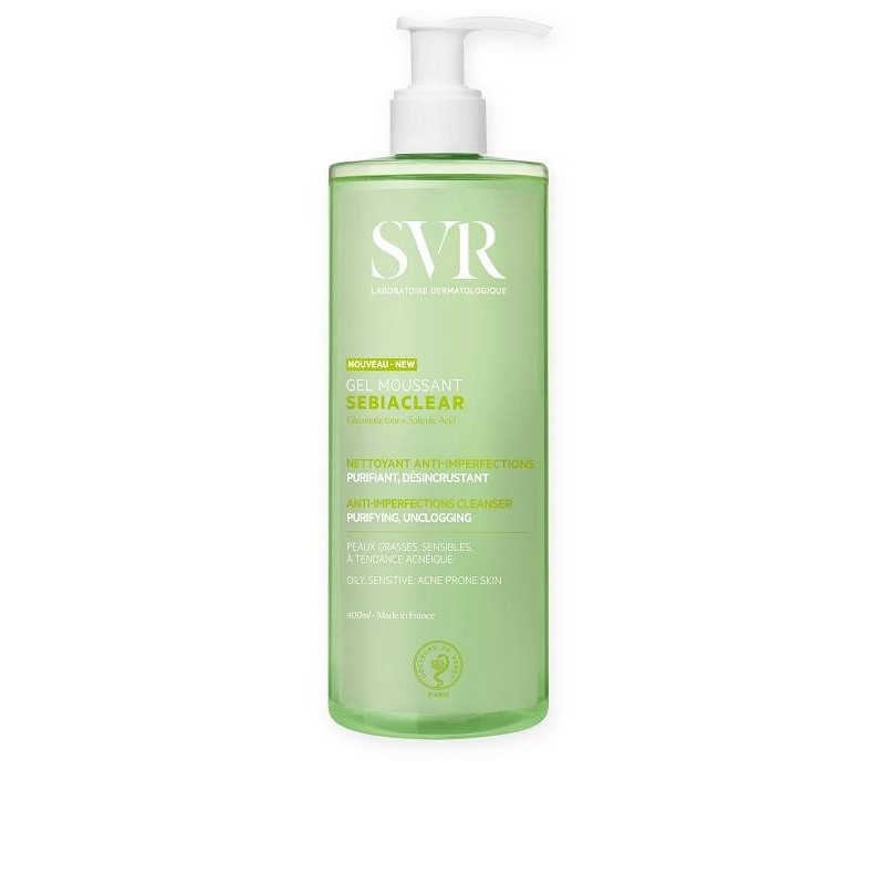 Laboratoires Svr Sebiaclear Gel Moussant Reno 400 Ml