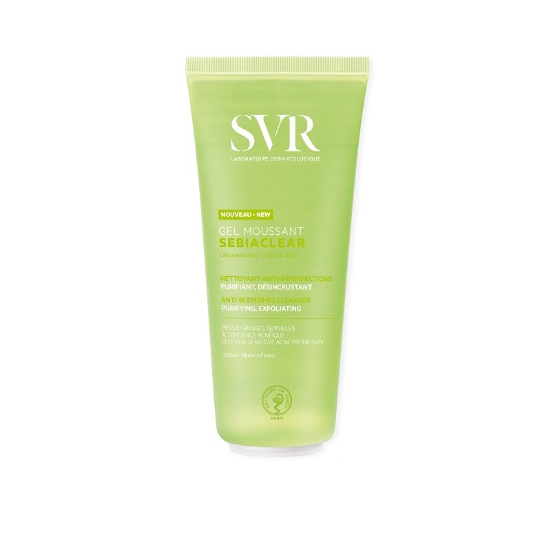 Laboratoire Svr Sebiaclear Gel Moussant Reno 200 Ml