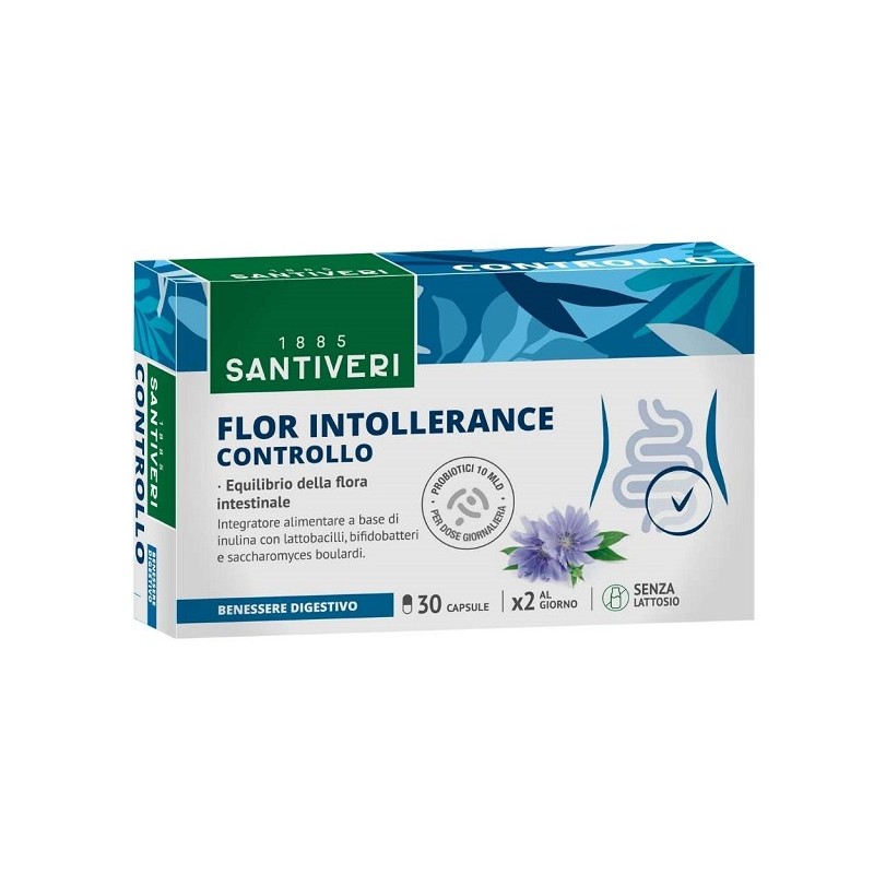 Santiveri Flor Intollerance Controllo 30 Capsule