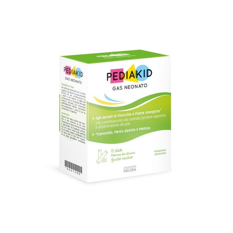 Laboratoires Ineldea Pediakid Gas Neonato 12 Stick