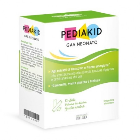 Laboratoires Ineldea Pediakid Gas Neonato 12 Stick