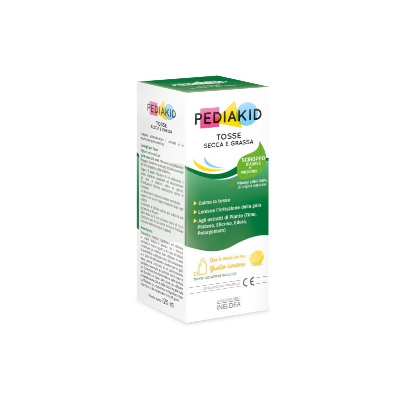 Anfatis Pediakid Tosse Secca E Grassa Sciroppo 125 Ml