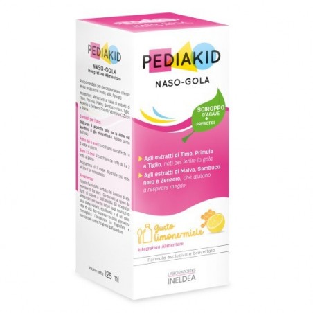 Laboratoires Ineldea Pediakid Naso Gola Sciroppo 125 Ml