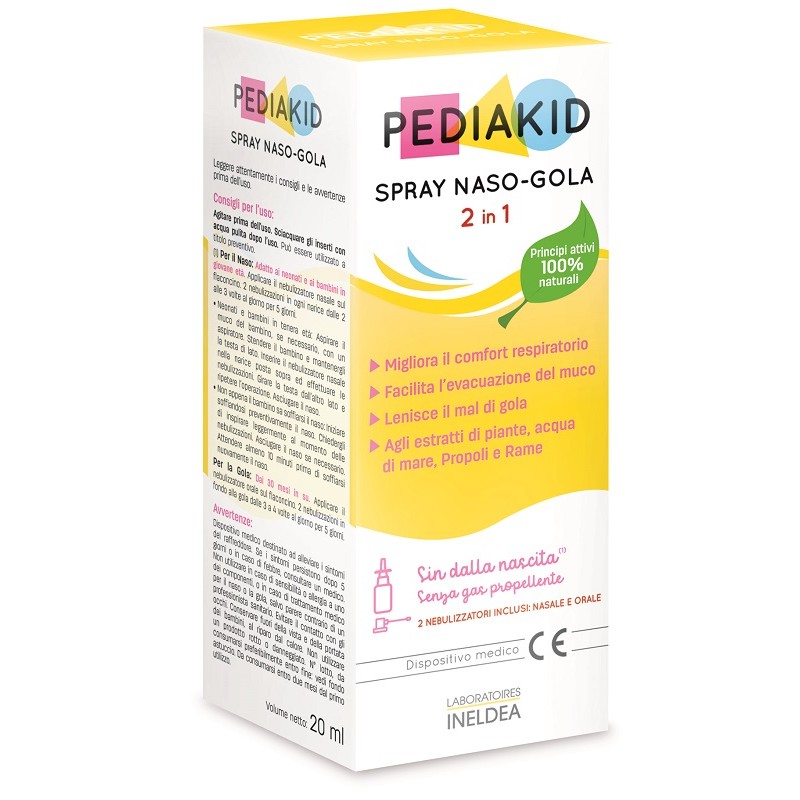 Anfatis Pediakid Spray Naso Gola 20 Ml