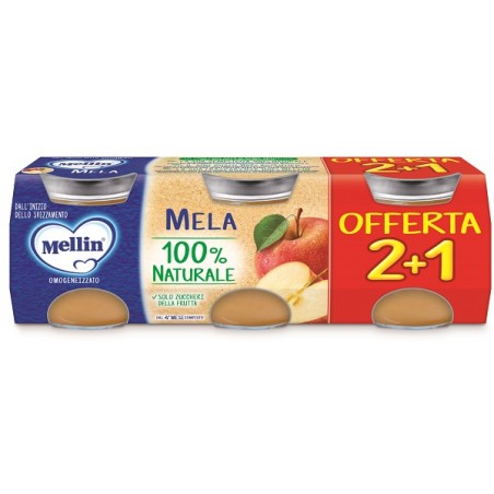 Danone Nutricia Soc. Ben. Mellin Omogeneizzato Mela 3pz Da 100 G