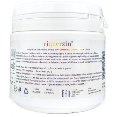 Baif Internat. Products N. Y. Ciquerzin 300 Compresse