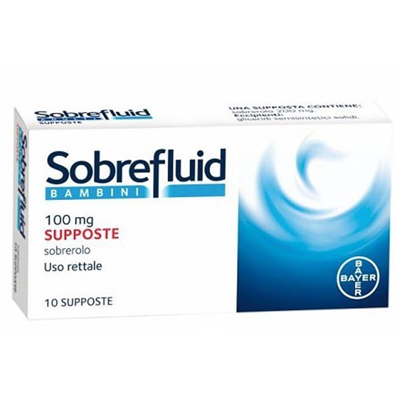 Pharmaidea Sobrefluid Bambini 100 Mg Supposte Sobrerolo