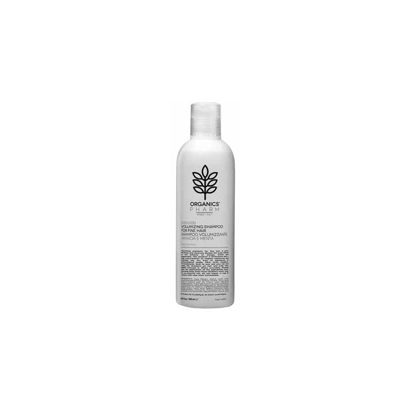 Sma Organics Pharm Volumizing Shampoo For Fine Hair Lemon And Peppermint