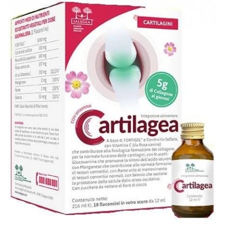 Cartilagea Salugea 18 Flaconcini Da 12 Ml