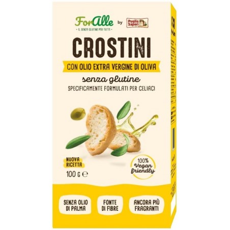 Re Food Foralle Crostini Con Olio Extravergine D'oliva 100 G