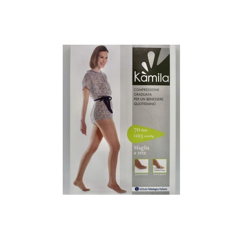 Ca-mi Kamila Comfort Collant Maglia Rete 70 Denari Playa 3 12/15 Mmhg