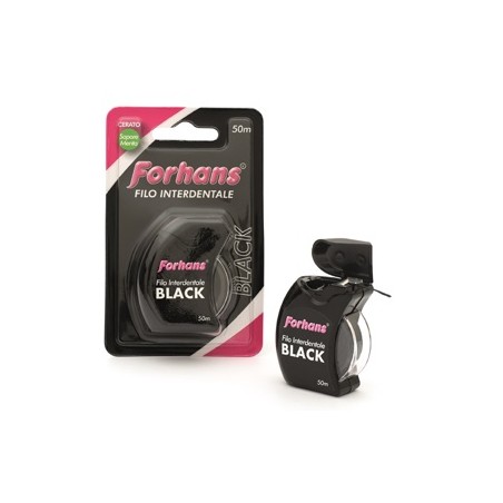 Uragme Forhans Filo Interdentale Black 50 Metri