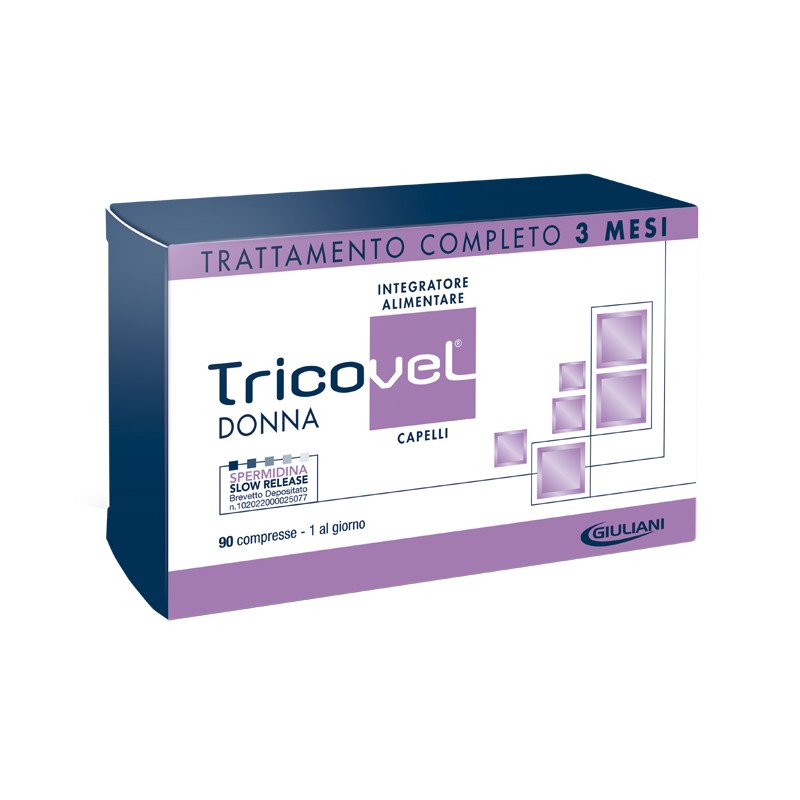 Tricovel Donna per nutrimento e protezione di capelli sani 90 Compresse