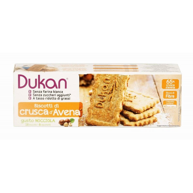 Regime Coaching Dukan Expert Biscotto Crusca Avena/nocciola 225 G